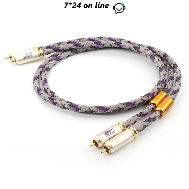 GZ-015 XLO Signature Version Audio Cable HIFI RCA Signal Cable CD Amplifier Cable
GZ-015 XLO Signature Version Audio Cable HIFI RCA Signal Cable CD Amplifier Cable