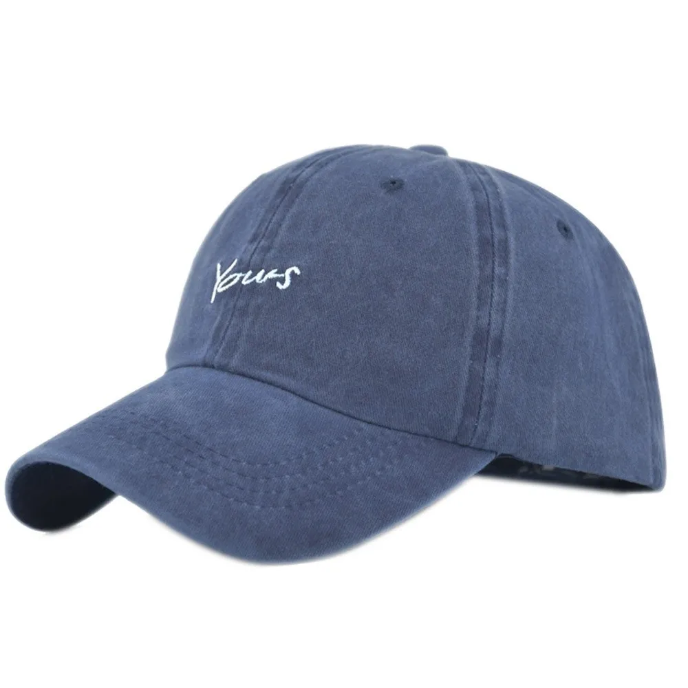 Washed Cotton Yours Letter Embroidered Cap Hip Hop Ripped Brim Distressed Baseball Cap Adjustable Sunscreen Peaked Cap
Washed Cotton Yours Letter Embroidered Cap Hip Hop Ripped Brim Distressed Baseball Cap Adjustable Sunscreen Peaked Cap