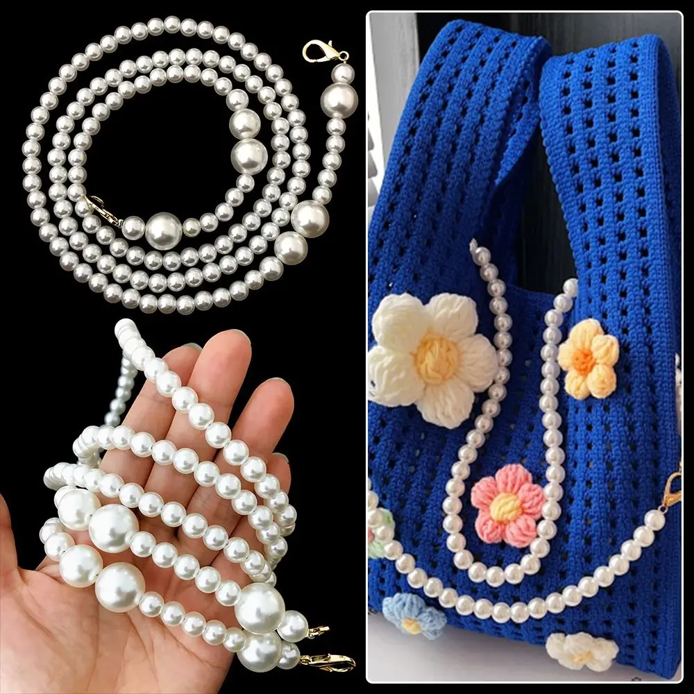 Versatile Bags Accessories Pearl Strap Replacement DIY Long Beaded Chain 70/90/100/110/120cm Bag Strap Bag
Versatile Bags Accessories Pearl Strap Replacement DIY Long Beaded Chain 70/90/100/110/120cm Bag Strap Bag