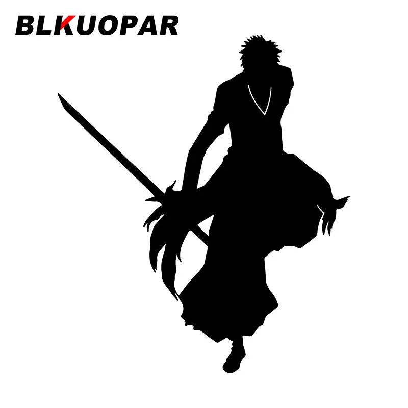 BLKUOPAR Bleach Kurosaki Ichigo Silhouette Car Stickers Waterproof Motorcycle Decal Die-cut Personality Vinyl Laptop Accessories
BLKUOPAR Bleach Kurosaki Ichigo Silhouette Car Stickers Waterproof Motorcycle Decal Die-cut Personality Vinyl Laptop Accessories