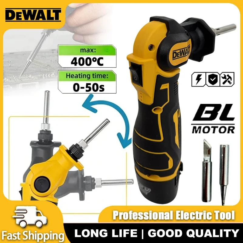 Электрический паяльник Dewalt 30 Вт, 12 В, быстрый нагрев, регулируемая температура, для пайки и сварки
Электрический паяльник Dewalt 30 Вт, 12 В, быстрый нагрев, регулируемая температура, для пайки и сварки