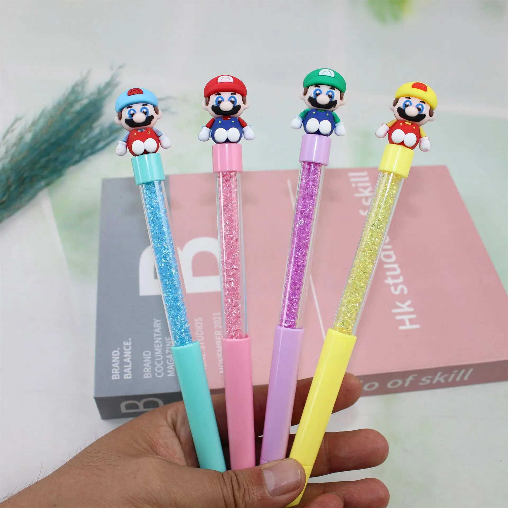 12pcs Super Mario Pencil with Pencil Sharpener Anime Cartoon Figure Pencils for Students Boys Girls Learning Stationery Supplies
12pcs Super Mario Pencil with Pencil Sharpener Anime Cartoon Figure Pencils for Students Boys Girls Learning Stationery Supplies