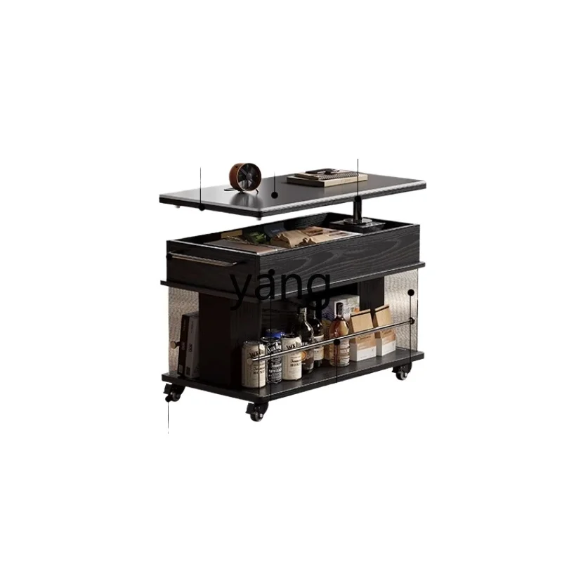 Yjq movable lifting high-end sofa side few living room home medieval side few trolley rack
Yjq movable lifting high-end sofa side few living room home medieval side few trolley rack