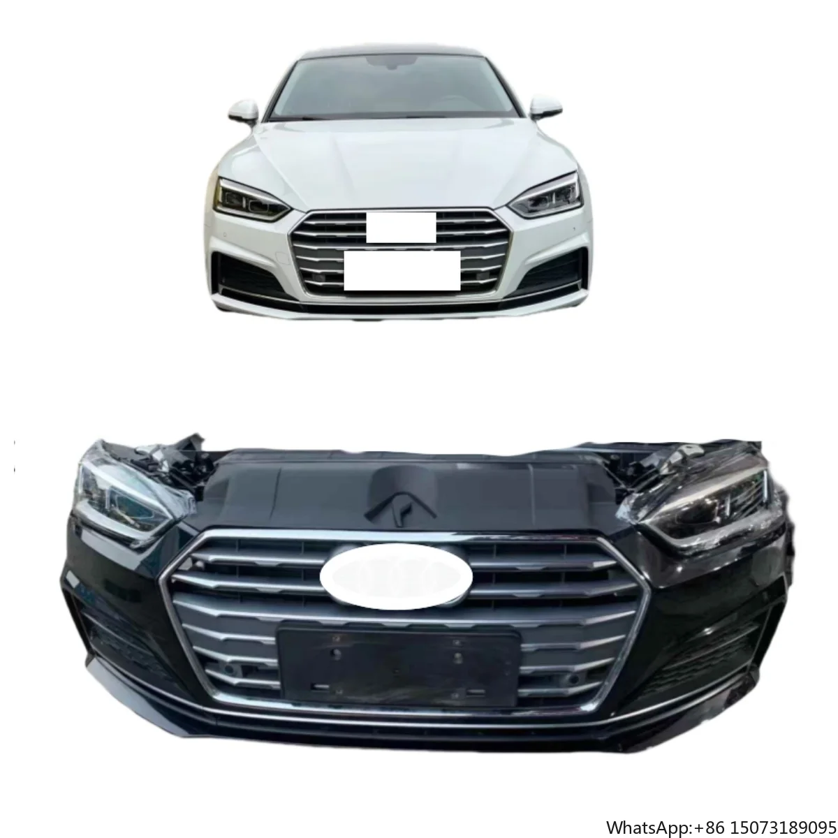 Front Bumper Assembly for the A5L Sport Version with Electronic Fan Grille Radiator Surrounding Tank Frame
Front Bumper Assembly for the A5L Sport Version with Electronic Fan Grille Radiator Surrounding Tank Frame