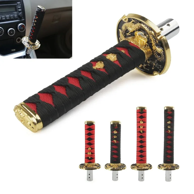 Universal JDM Samurai Sword Shift Knob 200mm Samurai knife shift knob with adapter
Universal JDM Samurai Sword Shift Knob 200mm Samurai knife shift knob with adapter