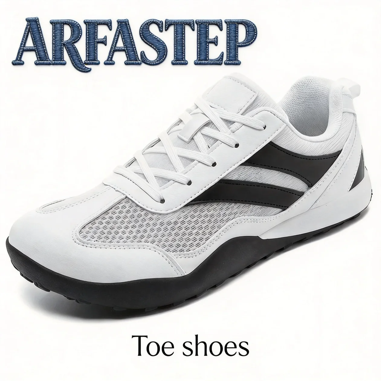 ArfaStep Unisex Wide Toe Box Barefoot Shoes Breathable Mesh Casual Sneakers Lightweight Non-slip Walking Shoes for Men Women
ArfaStep Unisex Wide Toe Box Barefoot Shoes Breathable Mesh Casual Sneakers Lightweight Non-slip Walking Shoes for Men Women