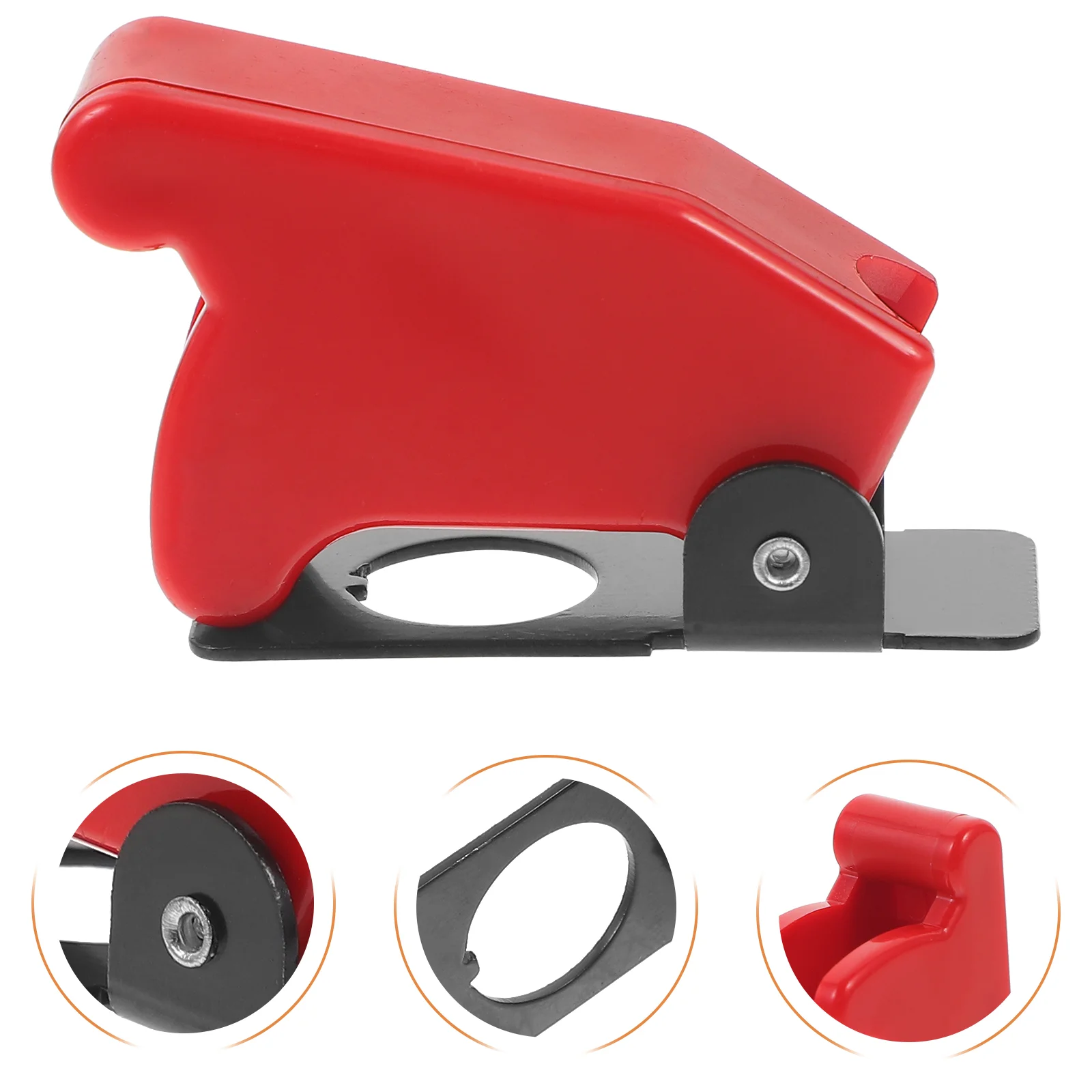 6 Pcs Toggle Switch Cover Plate Protective Guard Plastic Flip for The
6 Pcs Toggle Switch Cover Plate Protective Guard Plastic Flip for The