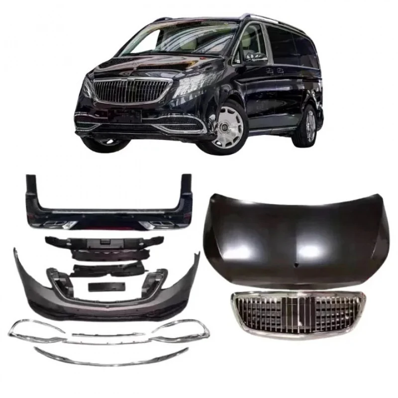 Premium Upgrade Body Kit Compatible with V-Class Front Rear Bumper Styling Modified Parts
Premium Upgrade Body Kit Compatible with V-Class Front Rear Bumper Styling Modified Parts