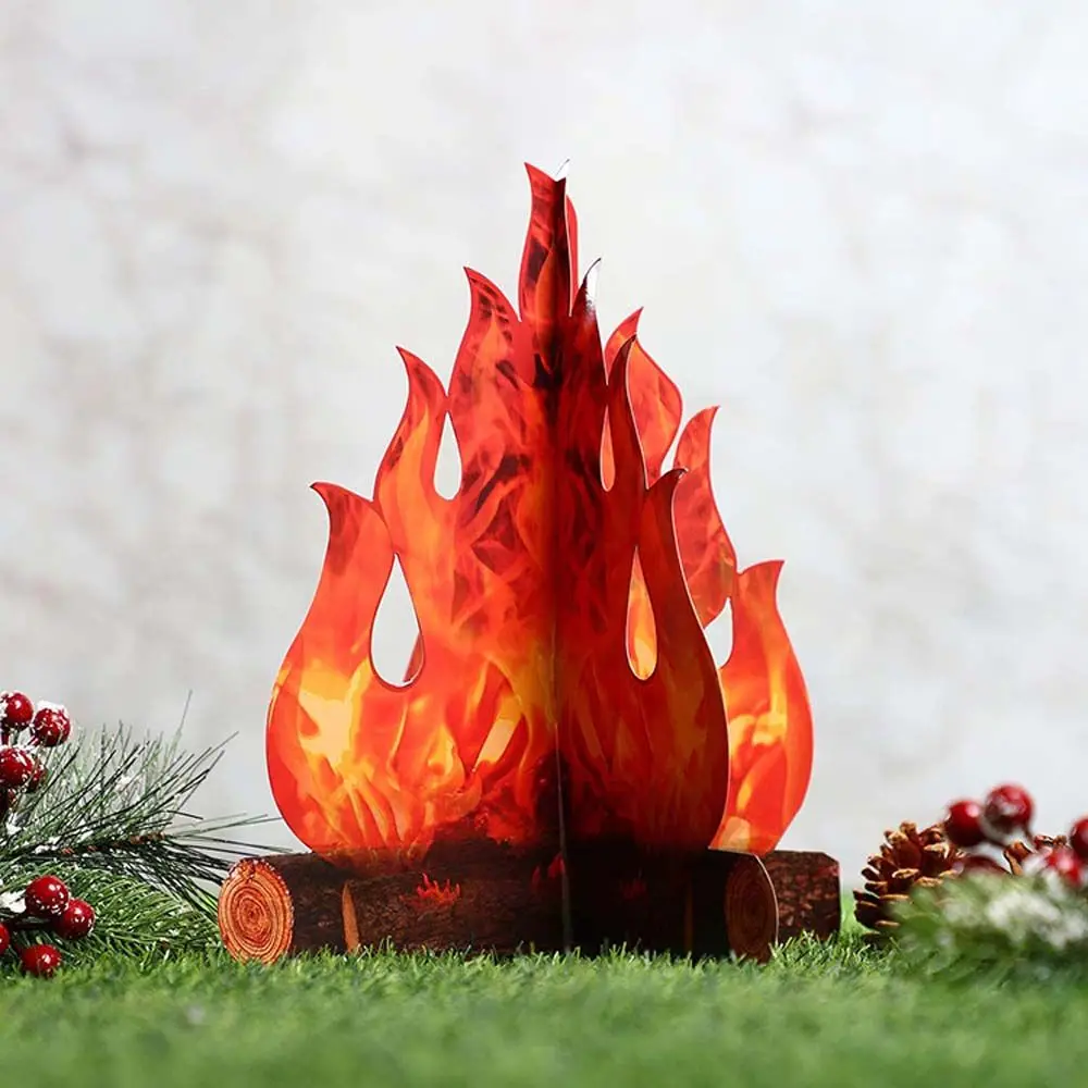 Festival Fake Camping Fire Torch Christmas Cardboard Flame Paperboard Campfire Halloween Decoration Artificial Bonfire
Festival Fake Camping Fire Torch Christmas Cardboard Flame Paperboard Campfire Halloween Decoration Artificial Bonfire