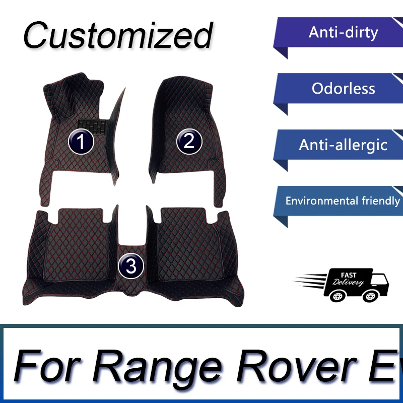 Автомобильные коврики на заказ, автомобильные коврики для Range Rover Evoque 2012 2013 2014 2015, автомобильные роскошные кожаные коврики для мужчин и женщин с полным покрытием
Автомобильные коврики на заказ, автомобильные коврики для Range Rover Evoque 2012 2013 2014 2015, автомобильные роскошные кожаные коврики для мужчин и женщин с полным покрытием