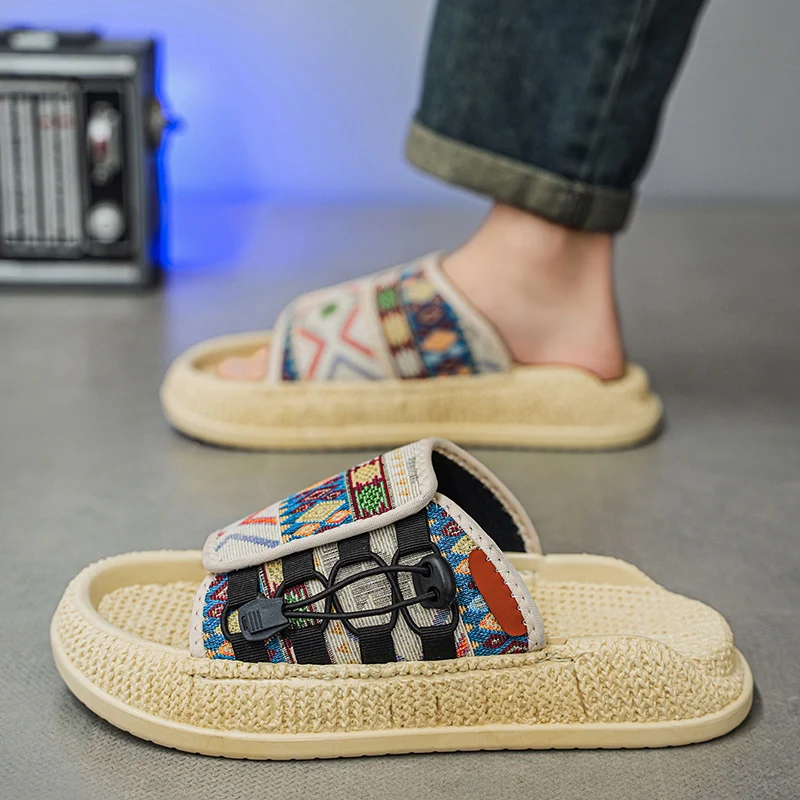 Мужские летние модные дышащие шлепанцы для активного отдыха, противоскользящие, антибактериальные, с мягкой подошвой, износостойкие, пляжные, спортивные сандалии для подростков
Мужские летние модные дышащие шлепанцы для активного отдыха, противоскользящие, антибактериальные, с мягкой подошвой, износостойкие, пляжные, спортивные сандалии для подростков