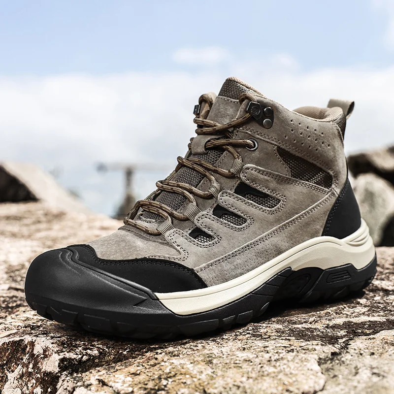 Autumn and Winter New Handmade Lace-Up Men's Hiking Boots, Luxurious High-Quality Men's Short Boots, Retro Style Non-Slip Outdoor Walking Shoes, Sneakers
Autumn and Winter New Handmade Lace-Up Men's Hiking Boots, Luxurious High-Quality Men's Short Boots, Retro Style Non-Slip Outdoor Walking Shoes, Sneakers