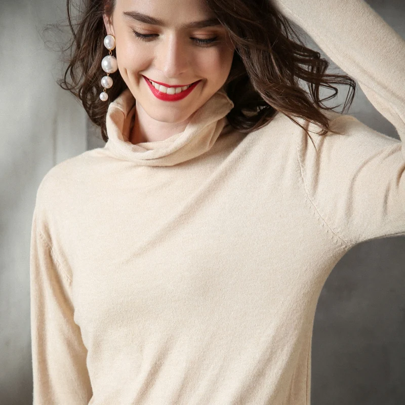Spring Cashmere Turtleneck Knitted Women Sweaters Basic Pullovers Plus Size Women's Pullover Sweater Turtleneck Long Sleeve Tops
Spring Cashmere Turtleneck Knitted Women Sweaters Basic Pullovers Plus Size Women's Pullover Sweater Turtleneck Long Sleeve Tops