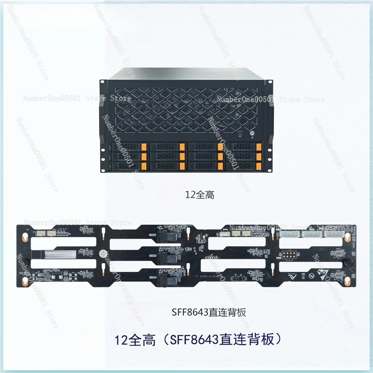 12Bay Rackmount Server Chassis 360mm Radiator Support ATX Motherboard PSU Full Height Slot Storage Server Case -095
12Bay Rackmount Server Chassis 360mm Radiator Support ATX Motherboard PSU Full Height Slot Storage Server Case -095
