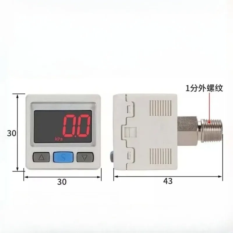 Digital Pressure Gauge Switch ISE30A-01-N/P-ML Negative Pressure Vacuum Pressure Gauge ZSE30A-01-N-L
Digital Pressure Gauge Switch ISE30A-01-N/P-ML Negative Pressure Vacuum Pressure Gauge ZSE30A-01-N-L