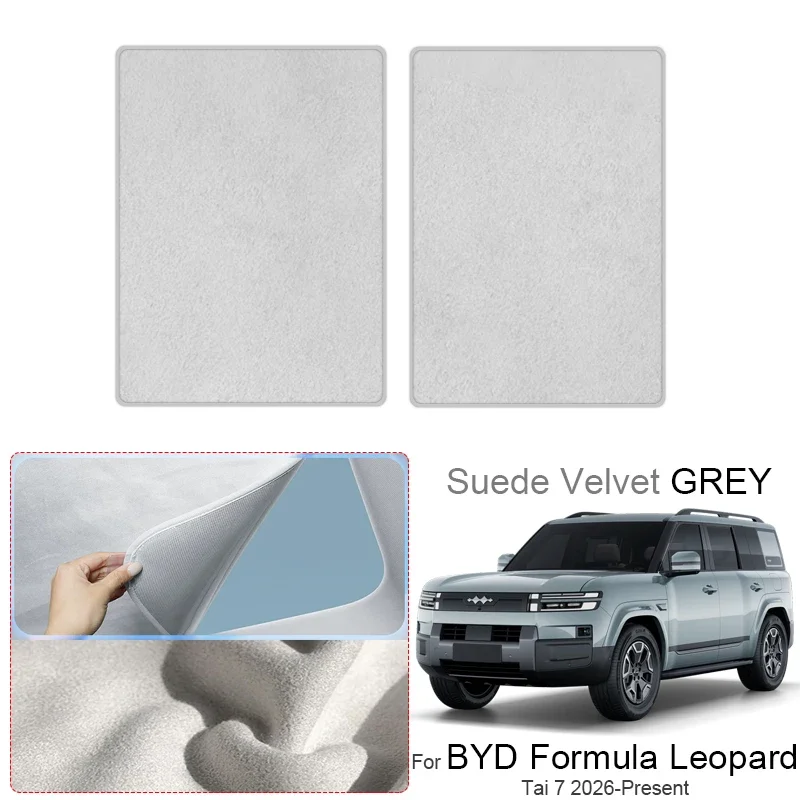 For BYD Formula Leopard TAI 7 2026 Car Suede Fabric Sunroof Sunshade Anti-UV Electrostatic Adsorption Heat Insulation
For BYD Formula Leopard TAI 7 2026 Car Suede Fabric Sunroof Sunshade Anti-UV Electrostatic Adsorption Heat Insulation