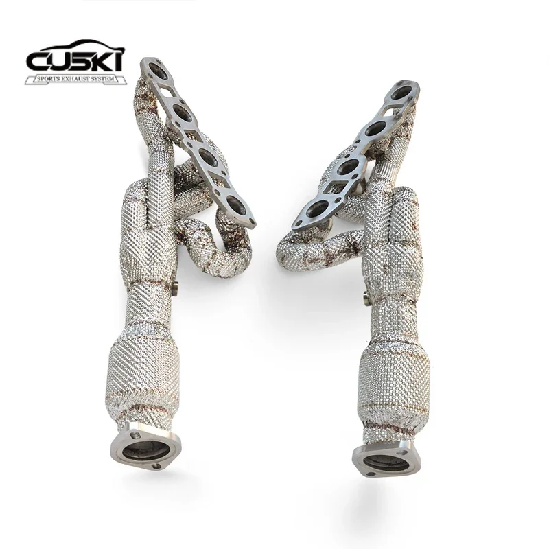 High Flow exhaust manifold for Lexus RCF 5.0 V8 2016-2020 quality Stainless Steel car Exhaust Modification
High Flow exhaust manifold for Lexus RCF 5.0 V8 2016-2020 quality Stainless Steel car Exhaust Modification