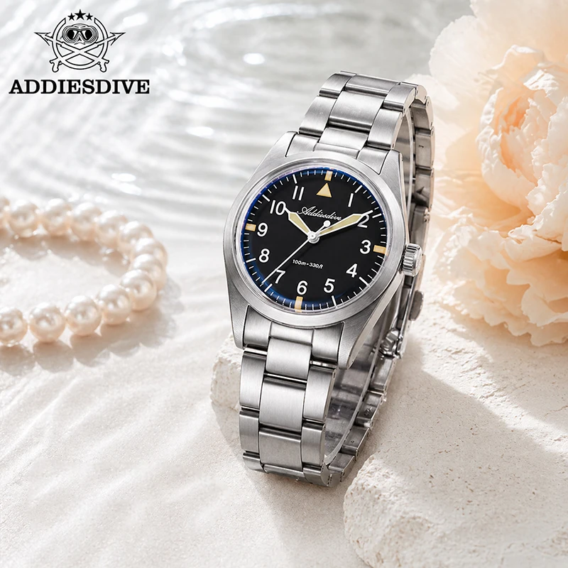 ADDIESDIVE New Luxury Watches for Women Japan VH31 Quartz Bubble Glass BGW9 Luminous 100m Waterproof Ladies Watch 36MM AD2502
ADDIESDIVE New Luxury Watches for Women Japan VH31 Quartz Bubble Glass BGW9 Luminous 100m Waterproof Ladies Watch 36MM AD2502