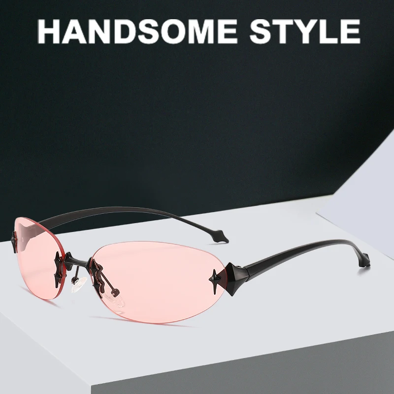 Star Oval Cat Eye Sunglasses for Women; New European and American Style INS High-end Glasses Millennial Spicy Girl Sunglasses
Star Oval Cat Eye Sunglasses for Women; New European and American Style INS High-end Glasses Millennial Spicy Girl Sunglasses