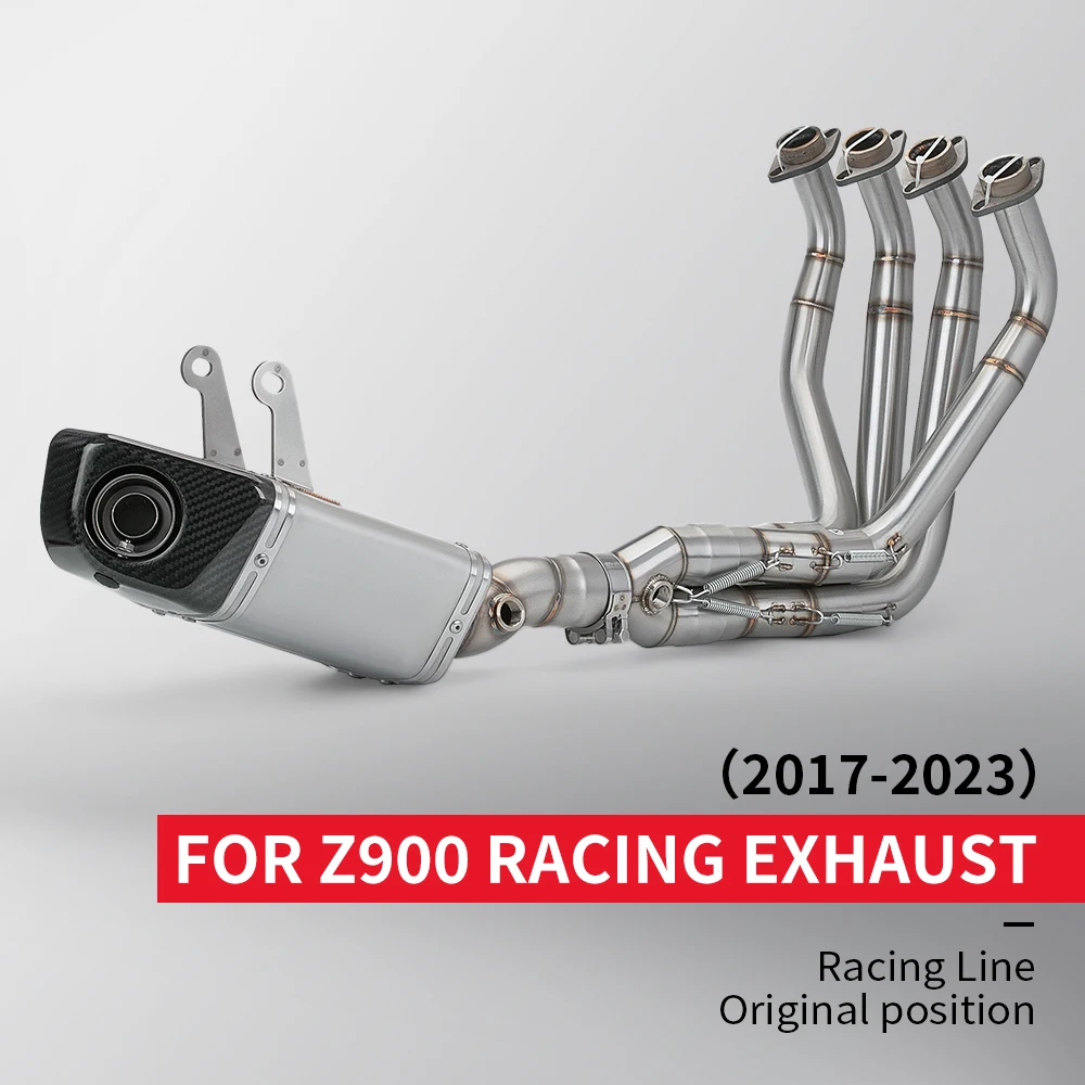 High Quality Complete stainless steel exhaust pipe for Z900 2017-2023 motorcycle, front section connection
High Quality Complete stainless steel exhaust pipe for Z900 2017-2023 motorcycle, front section connection
