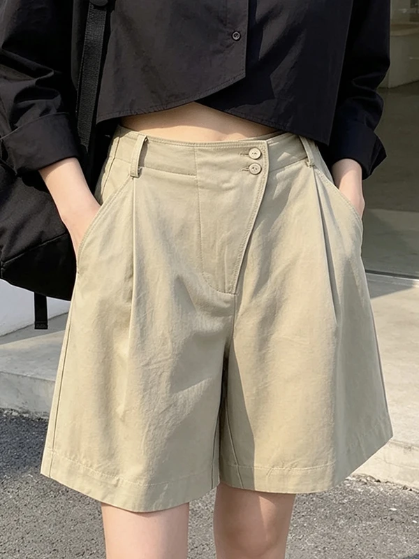 Loose Cotton Linen Workwear Shorts for Women Wide Leg Five Shorts Casual High Waist Summer Pants Skin-friendly Breathable
Loose Cotton Linen Workwear Shorts for Women Wide Leg Five Shorts Casual High Waist Summer Pants Skin-friendly Breathable