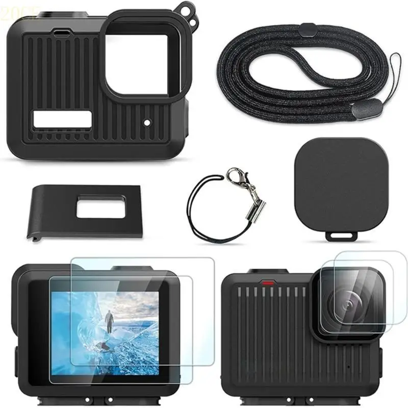 20ce Camera Accomancess Bundle Silicone Sileae и высокие прозрачные стеклянные защитники для камеры
20ce Camera Accomancess Bundle Silicone Sileae и высокие прозрачные стеклянные защитники для камеры