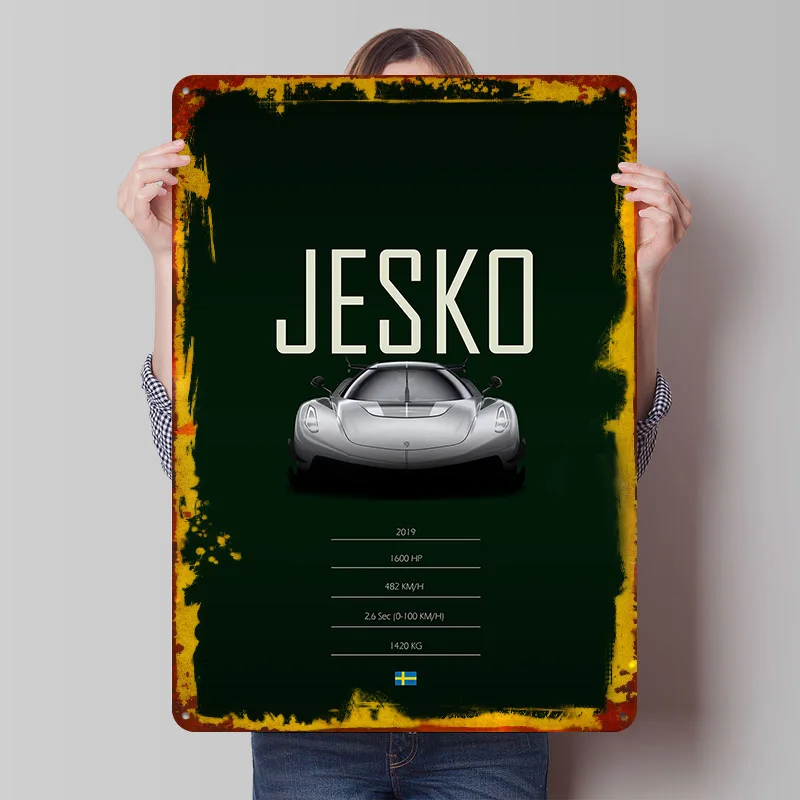 Металлический постер 2019 Super Sports Car Jesko, индивидуальный настенный декор, ретро-винтажные жестяные таблички для украшения офиса, игровой комнаты, декора
Металлический постер 2019 Super Sports Car Jesko, индивидуальный настенный декор, ретро-винтажные жестяные таблички для украшения офиса, игровой комнаты, декора