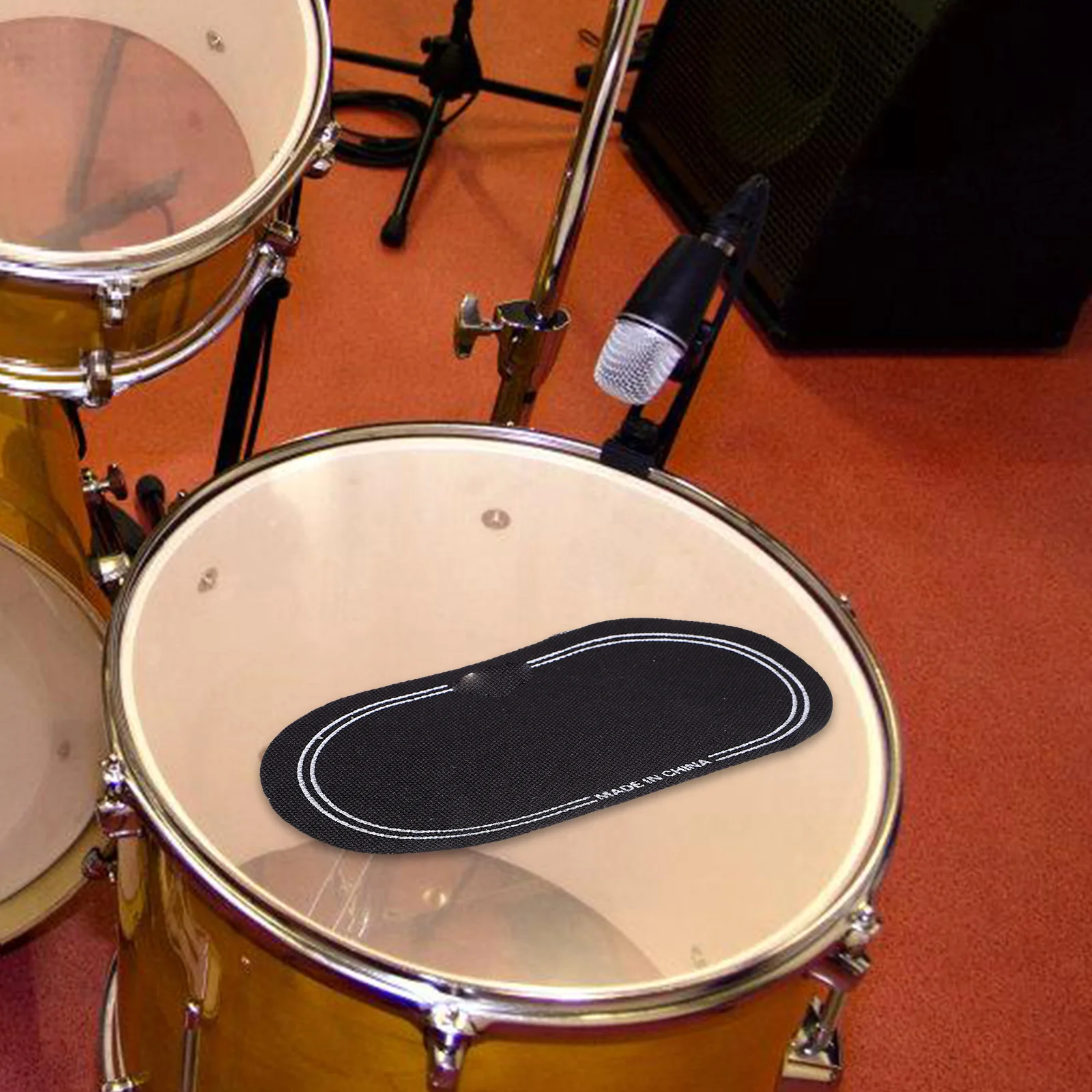 2Pcs Drum Head Protection Patch Durable Strengthen Sticker Reusable Percussion Drum Set Accessories Percussion Accessories 
2Pcs Drum Head Protection Patch Durable Strengthen Sticker Reusable Percussion Drum Set Accessories Percussion Accessories