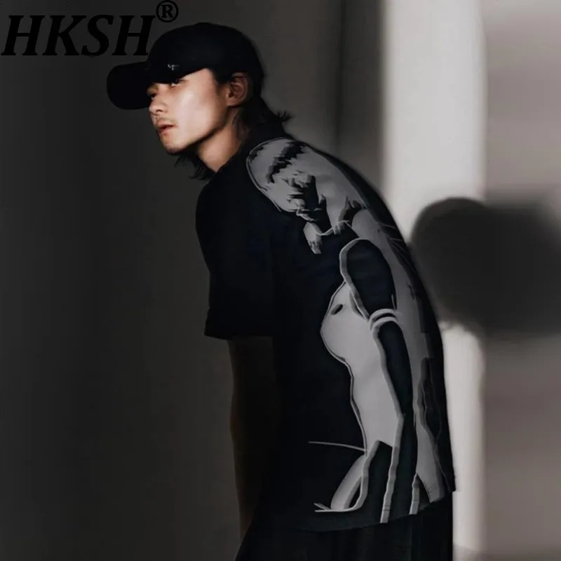 HKSH Spring Summer New Men Tide Dark Niche Design Classic Girl Printed Tees Loose Fit Women Cotton Short-Sleeved T-shirt HK20869
HKSH Spring Summer New Men Tide Dark Niche Design Classic Girl Printed Tees Loose Fit Women Cotton Short-Sleeved T-shirt HK20869