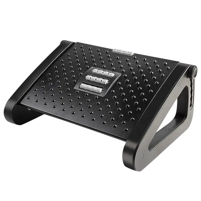 Эргономичная подставка для ног ABLN с массажными роликами для снятия боли, для дома и офиса, черная
Эргономичная подставка для ног ABLN с массажными роликами для снятия боли, для дома и офиса, черная