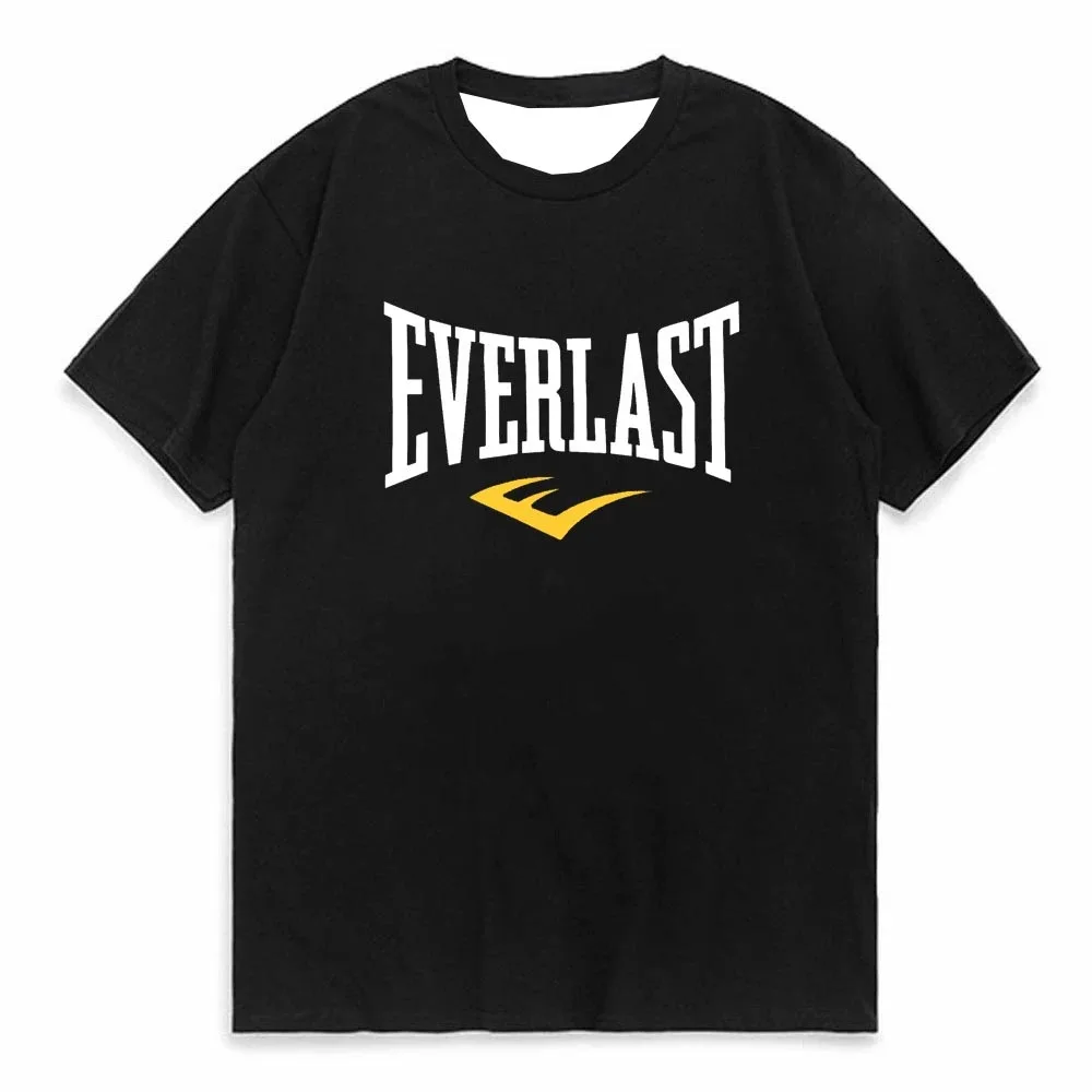 2025 Summer Boxing EVERLAST Loose Casual Short Sleeve T-shirt Alphabet Print T-shirt Fitness Blazer T-shirt Comfortable
2025 Summer Boxing EVERLAST Loose Casual Short Sleeve T-shirt Alphabet Print T-shirt Fitness Blazer T-shirt Comfortable