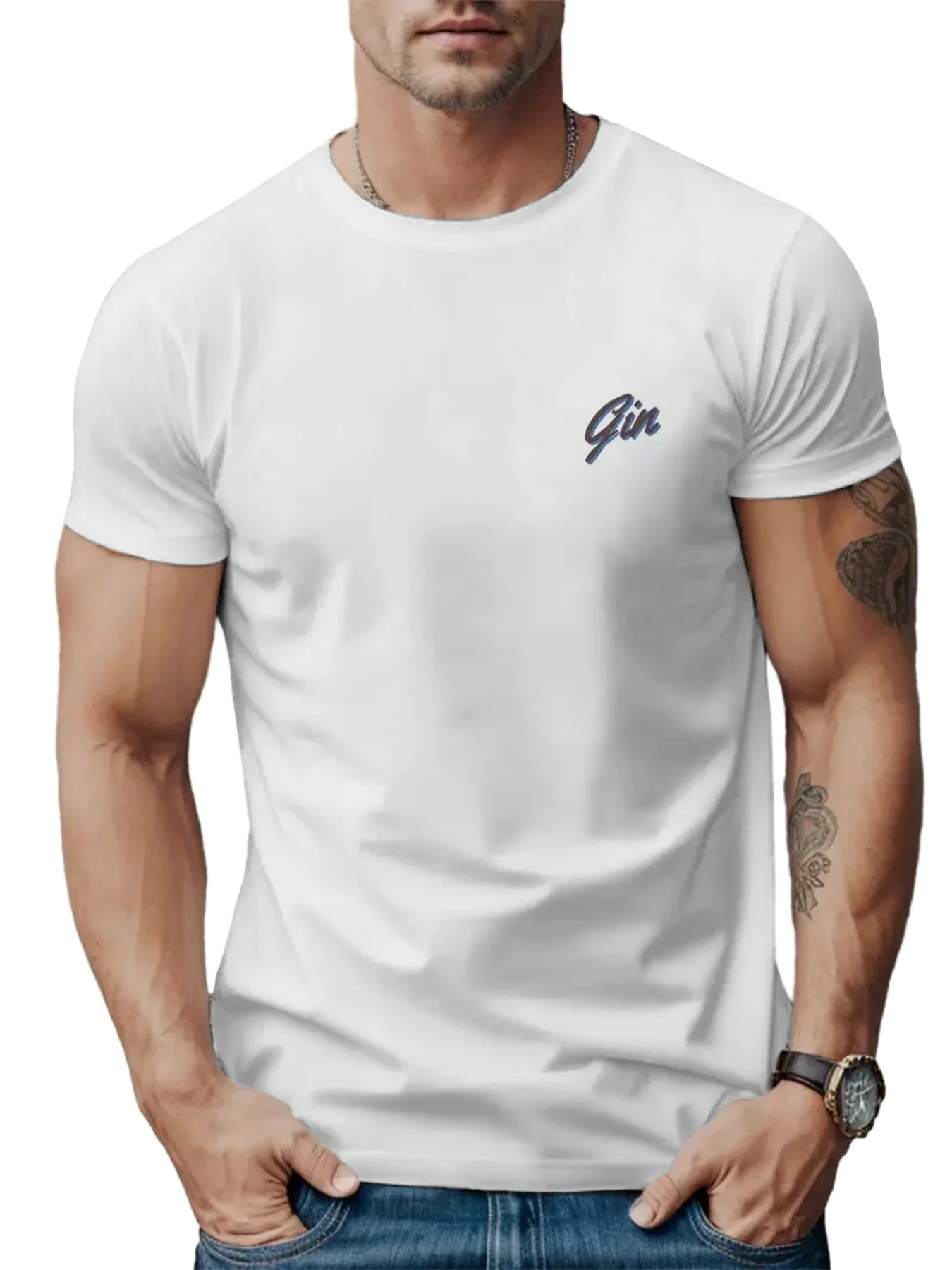 Summer fashion short sleeved men's 3D digital printed high-quality breathable T-shirt top, casual sports short sleeved round nec
Summer fashion short sleeved men's 3D digital printed high-quality breathable T-shirt top, casual sports short sleeved round nec