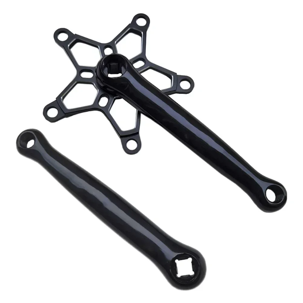 Bicycle Crankset Made from Sturdy Aluminum Alloy Offers Compatibility with Square Hole Bottom Brackets at 110 113mm
Bicycle Crankset Made from Sturdy Aluminum Alloy Offers Compatibility with Square Hole Bottom Brackets at 110 113mm