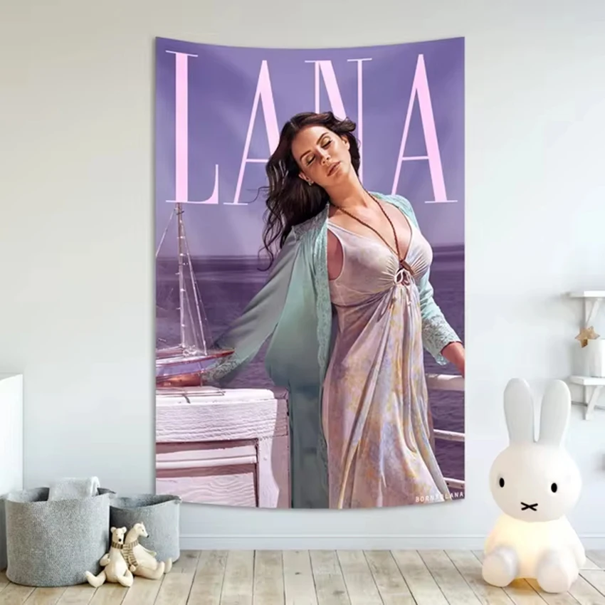 Lana Del Rey Wall Tapestry Pop Singer Idol Mostly Used In University Dormitories Size 3*5FT
Lana Del Rey Wall Tapestry Pop Singer Idol Mostly Used In University Dormitories Size 3*5FT