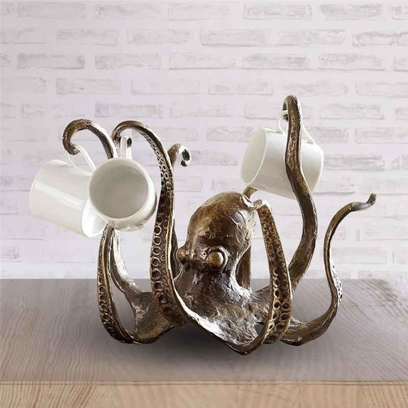 【Hot Cake】1 Piece Octopus Mug Holder, Octopus Coffee Mug Holder, Resin For Counter Top Coffee Mug Holder For Counter Top,D
【Hot Cake】1 Piece Octopus Mug Holder, Octopus Coffee Mug Holder, Resin For Counter Top Coffee Mug Holder For Counter Top,D
