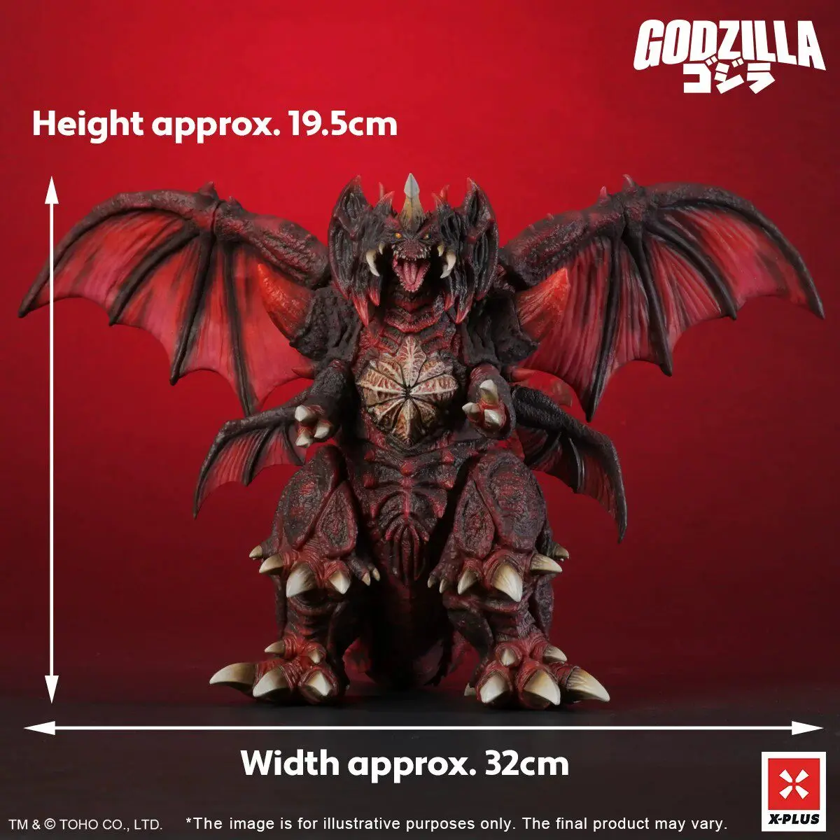 In Stock X-PLUS Toho Monster War Destoroyah Perfect Form Standard Version Statue Fan Collection Gift
In Stock X-PLUS Toho Monster War Destoroyah Perfect Form Standard Version Statue Fan Collection Gift
