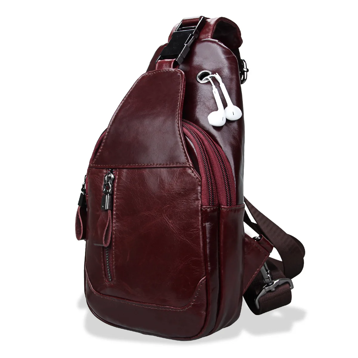 YUECIMIE Male Genuine Leather Mens Chest Bag Pack Single Shoulder Bag Messenger Crossbody Bag For Man Bolsas Masculina Red New
YUECIMIE Male Genuine Leather Mens Chest Bag Pack Single Shoulder Bag Messenger Crossbody Bag For Man Bolsas Masculina Red New