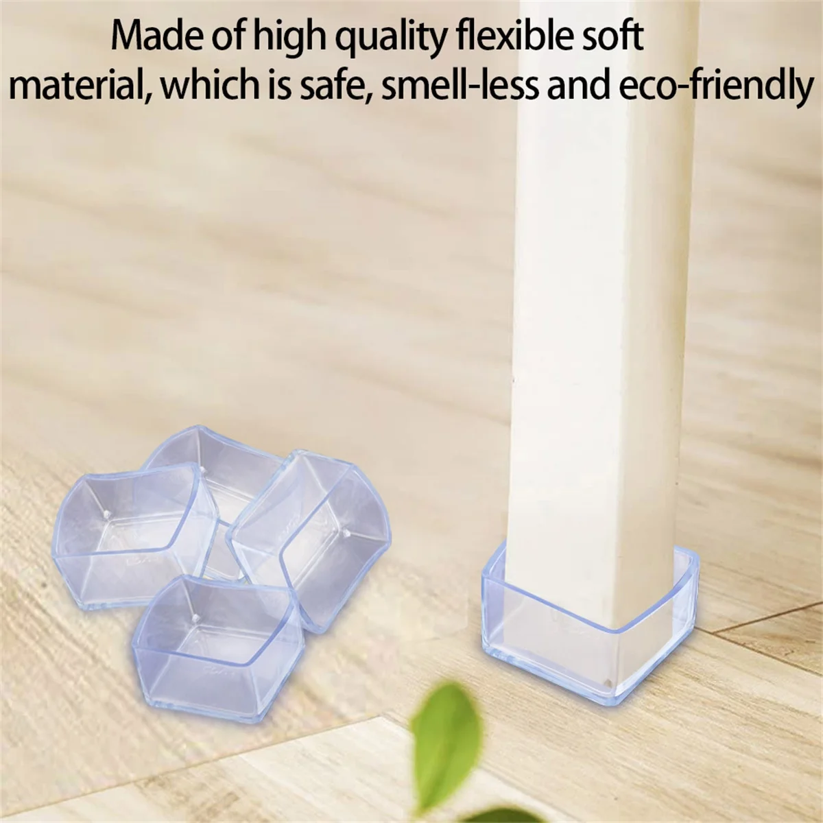 40Pcs Furniture Leg Covers Transparent PVC Chair Feet Caps Table Leg Protectors Anti-Scratch Noise Reduction Floor Protectors
40Pcs Furniture Leg Covers Transparent PVC Chair Feet Caps Table Leg Protectors Anti-Scratch Noise Reduction Floor Protectors