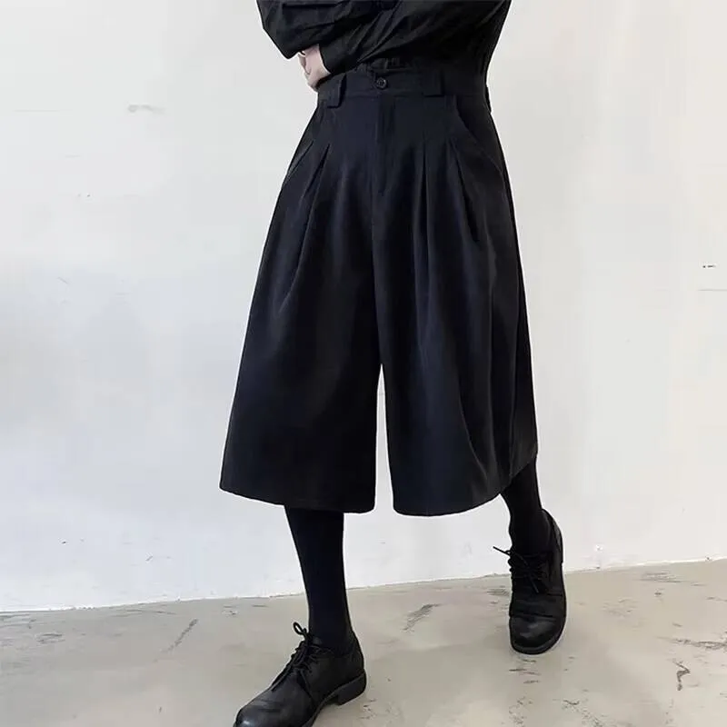 Темные весенне-летние готические широкие брюки, мужские новые уличные модные повседневные супер свободные брюки большого размера в стиле Харадзюку
Темные весенне-летние готические широкие брюки, мужские новые уличные модные повседневные супер свободные брюки большого размера в стиле Харадзюку