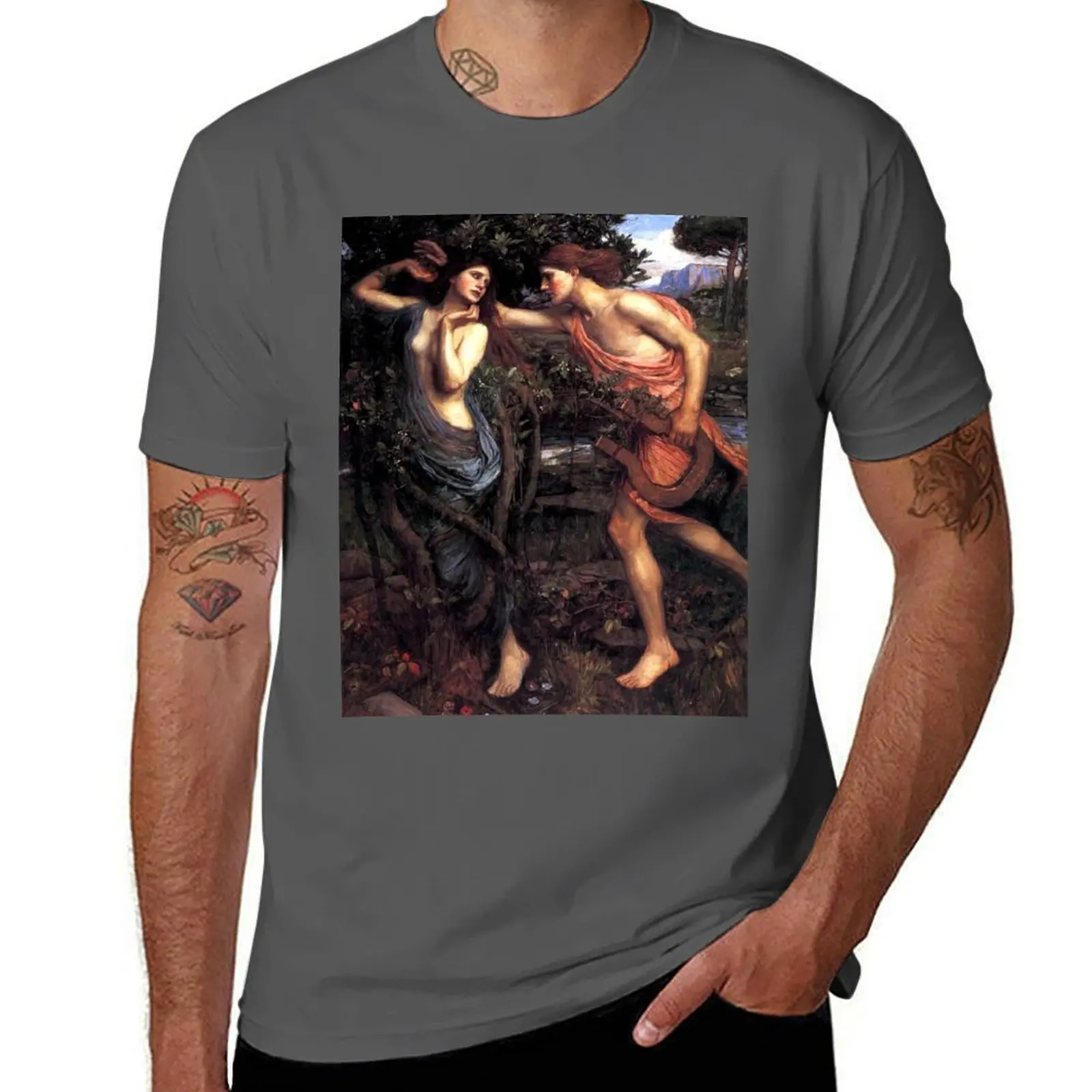 Apollo and Daphne - John William Waterhouse T-Shirt man t shirt graphic t shirts for man cotton funny T-Shirt
Apollo and Daphne - John William Waterhouse T-Shirt man t shirt graphic t shirts for man cotton funny T-Shirt