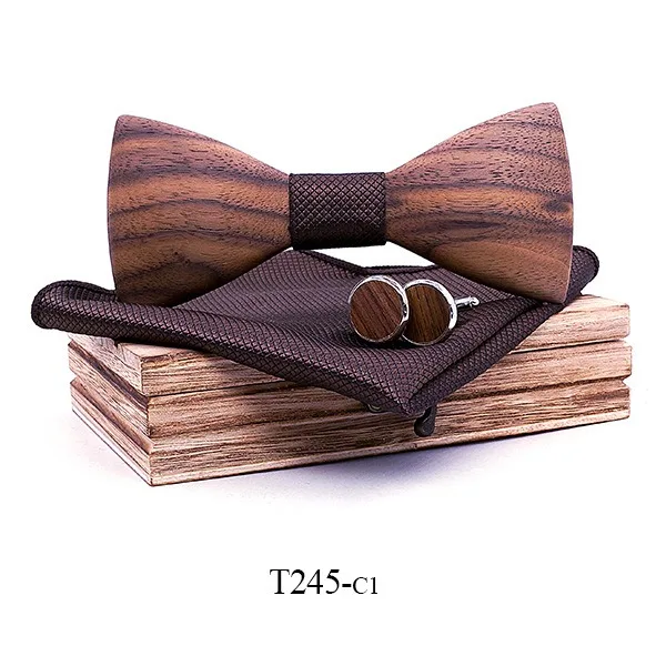 Black Solid Wood 3D Embossed Bow Tie Wedding Wooden Tie Square Towel Cufflinks Tie Men's Dress Accessories Gift Box Set
Black Solid Wood 3D Embossed Bow Tie Wedding Wooden Tie Square Towel Cufflinks Tie Men's Dress Accessories Gift Box Set