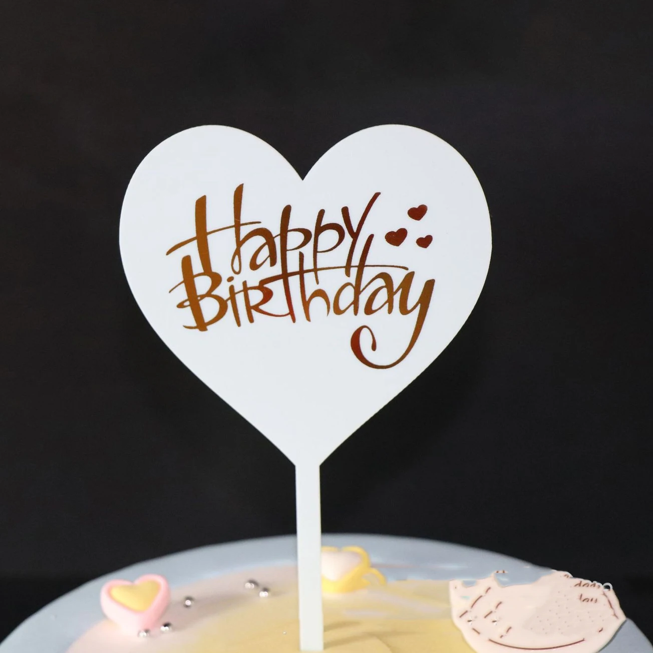 10pcs Acrylic Happy Birthday Cake Topper Hot Stamping Cupcakes Dessert Decoration Supplies Insert Plate Flag Card Children Adult
10pcs Acrylic Happy Birthday Cake Topper Hot Stamping Cupcakes Dessert Decoration Supplies Insert Plate Flag Card Children Adult
