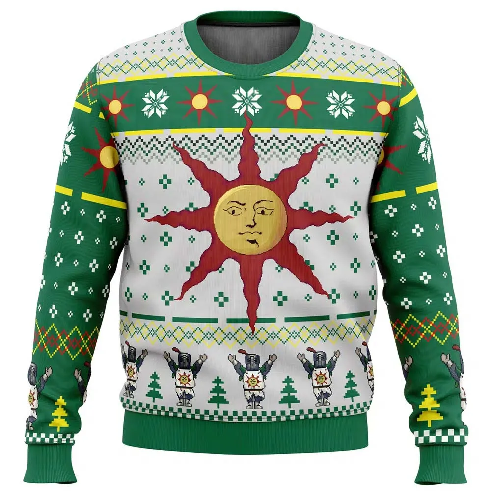 Dark Souls Praise the Sun Ugly Merry Christmas Sweater 2026 New Fashion Men Hoodie Pullover Spring Autumn Women Sweatshirt
Dark Souls Praise the Sun Ugly Merry Christmas Sweater 2026 New Fashion Men Hoodie Pullover Spring Autumn Women Sweatshirt