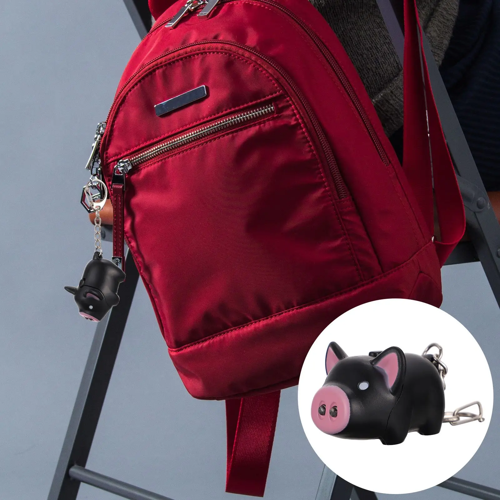 2 Pcs Luminous Handbag Pendant Key Hanging Decor Pig Ring Cartoon Keys Animal Keychain The
2 Pcs Luminous Handbag Pendant Key Hanging Decor Pig Ring Cartoon Keys Animal Keychain The