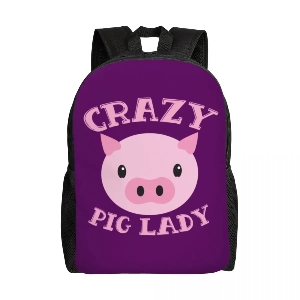 Custom Crazy Pig Lady New Cute Face Backpacks for Boys Girls Animal Piggy Lover School College Travel Bags Men Women Bookbag
Custom Crazy Pig Lady New Cute Face Backpacks for Boys Girls Animal Piggy Lover School College Travel Bags Men Women Bookbag