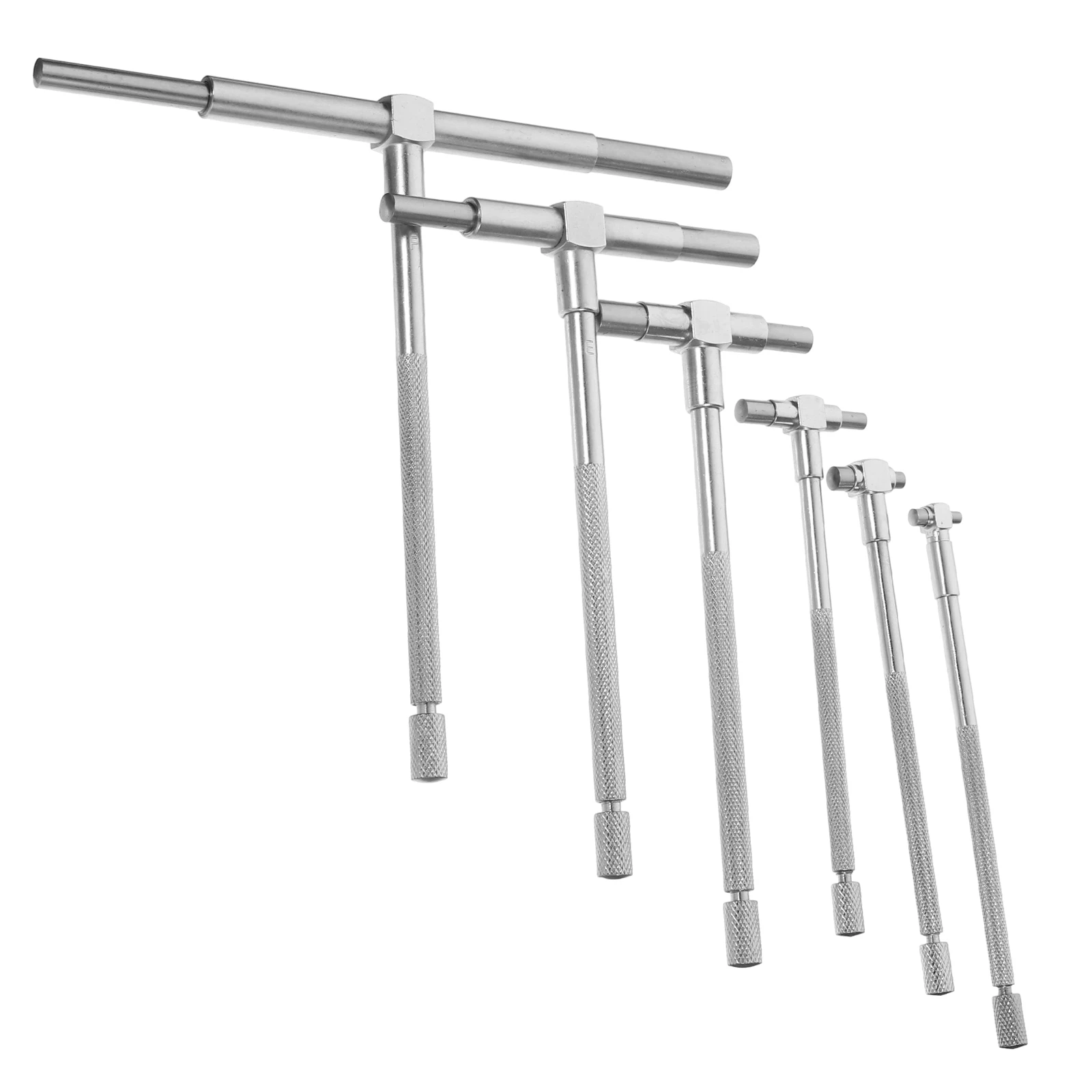 6pcs Precision Telescoping Gauge Set Stainless Steel Bore Measurement Tools High Accuracy Easy Use Portable Caliper
6pcs Precision Telescoping Gauge Set Stainless Steel Bore Measurement Tools High Accuracy Easy Use Portable Caliper