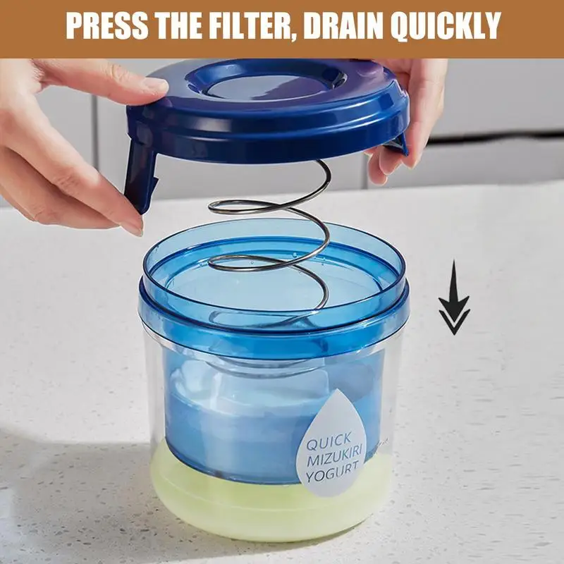 Coffee Yogurt Filter Maker Self-made Greek- Yogurt Soybean Milk Cheese Whey Separator Water Draining Fine Mesh Strainer
Coffee Yogurt Filter Maker Self-made Greek- Yogurt Soybean Milk Cheese Whey Separator Water Draining Fine Mesh Strainer