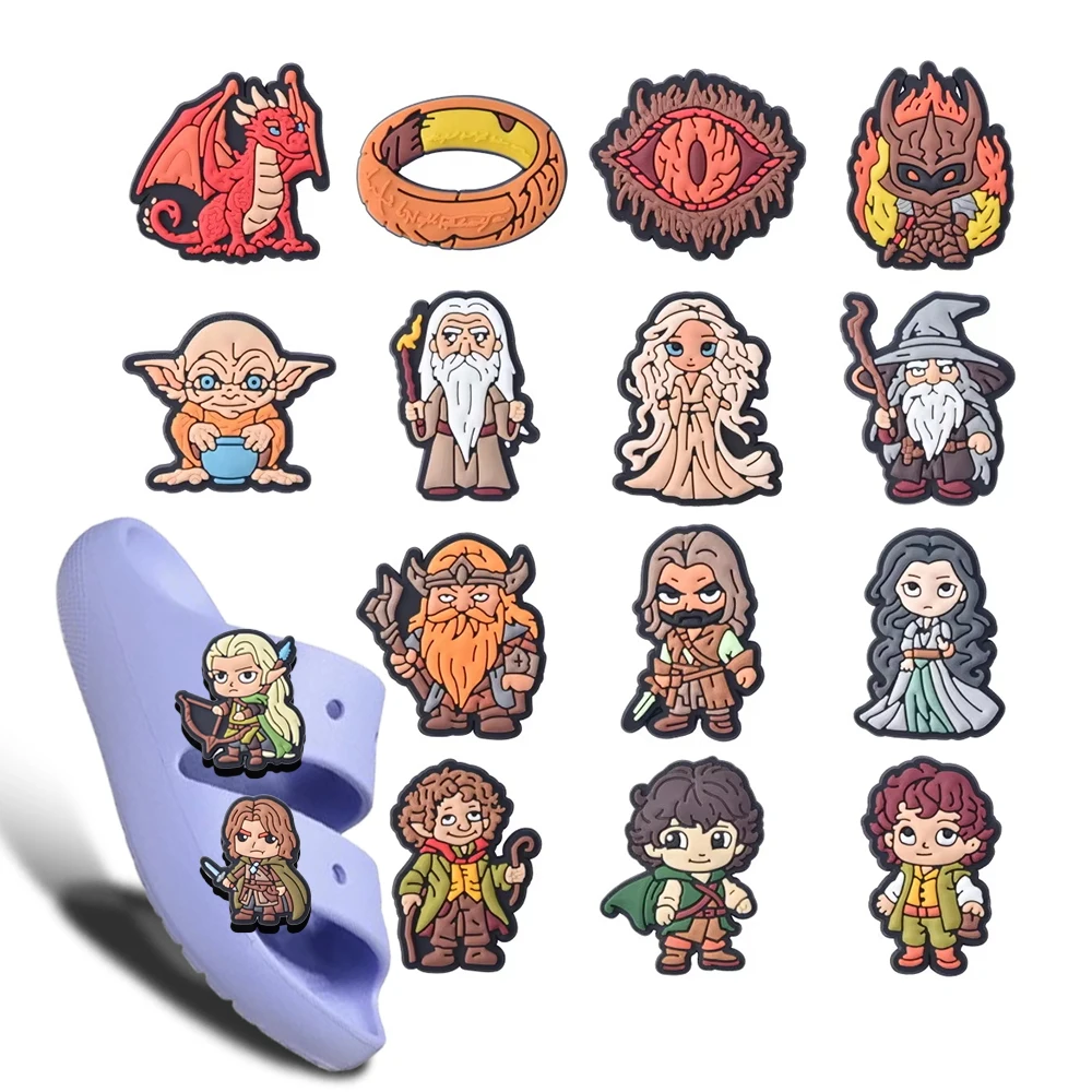 New 16pcs MIX Ring Movie Shoe Charms Fall winter Accessories Decorations PVC Classic Clog Buckle for Kids Party X-mas Gifts
New 16pcs MIX Ring Movie Shoe Charms Fall winter Accessories Decorations PVC Classic Clog Buckle for Kids Party X-mas Gifts