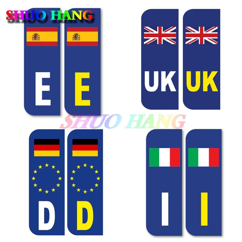 2 X UK Car License Plate Stickers - Union Jack Vinyl for Car Trunk Motorcycle Helmet Skateboard Laptop Decal PVC
2 X UK Car License Plate Stickers - Union Jack Vinyl for Car Trunk Motorcycle Helmet Skateboard Laptop Decal PVC