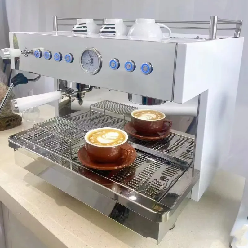 Custom New Arrival Rotary Pump Dual Boilers Semi Automatic Commercial Professional Electric Espresso Coffee Machine
Custom New Arrival Rotary Pump Dual Boilers Semi Automatic Commercial Professional Electric Espresso Coffee Machine